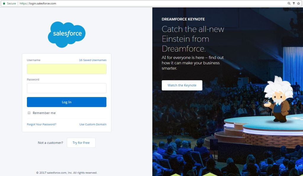 Salesforce Sign In Brand Your Salesforce Login Screen – sfdcFanBoy